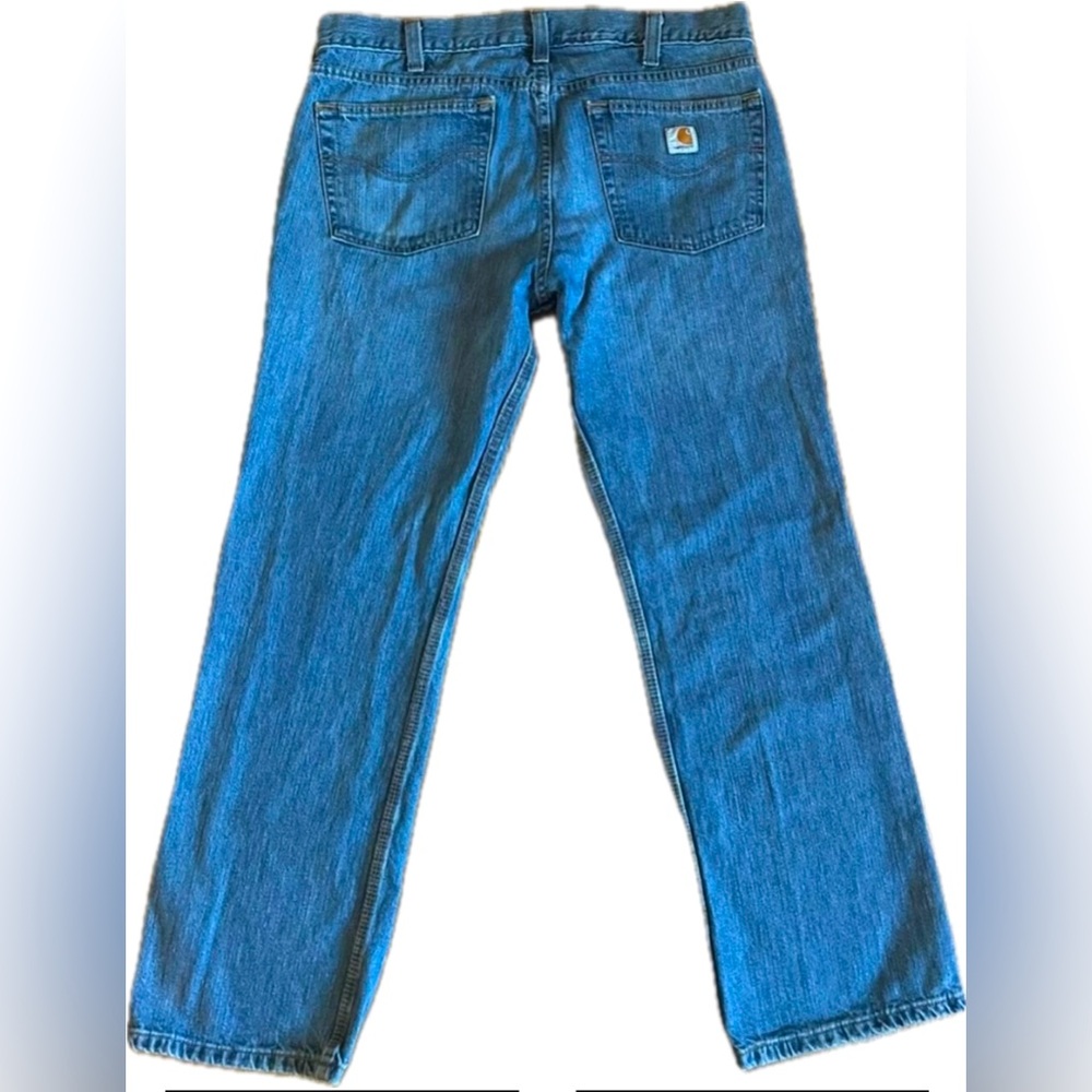 Carhartt relaxed straight leg jeans. Mens Size 36x32. - Picture 4 of 11